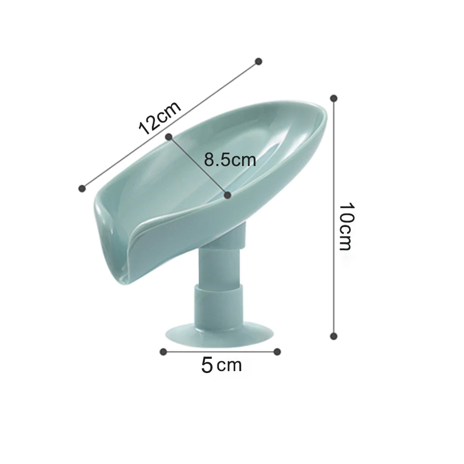 Leaf shape soap dish with drainage for better soap drying. Leaf shape soap dish with drainage for better soap drying.